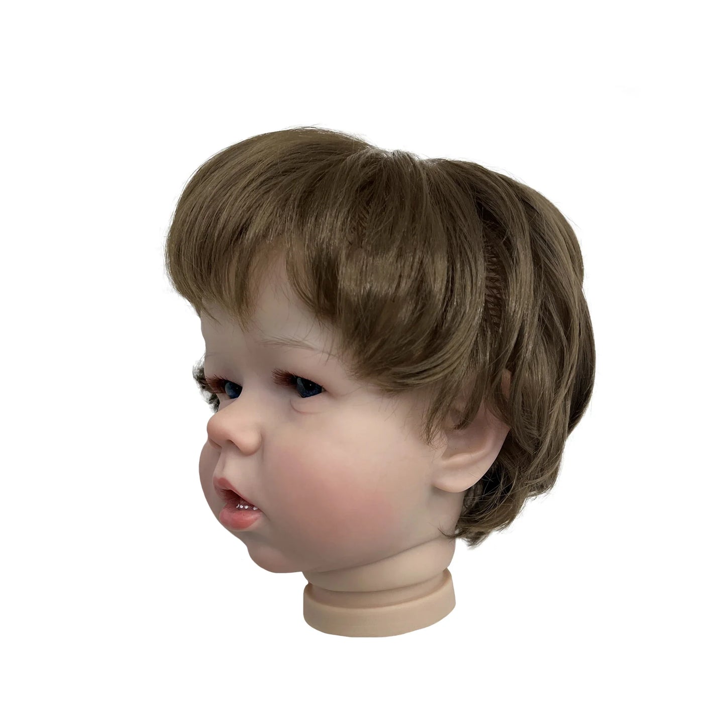 50CM/70CM Liam Bebe Reborn Doll Kits Handmade Painted/Unpainted Realistic Cute Newborn Doll Parts With Teeth Kit Bebé Reborn
