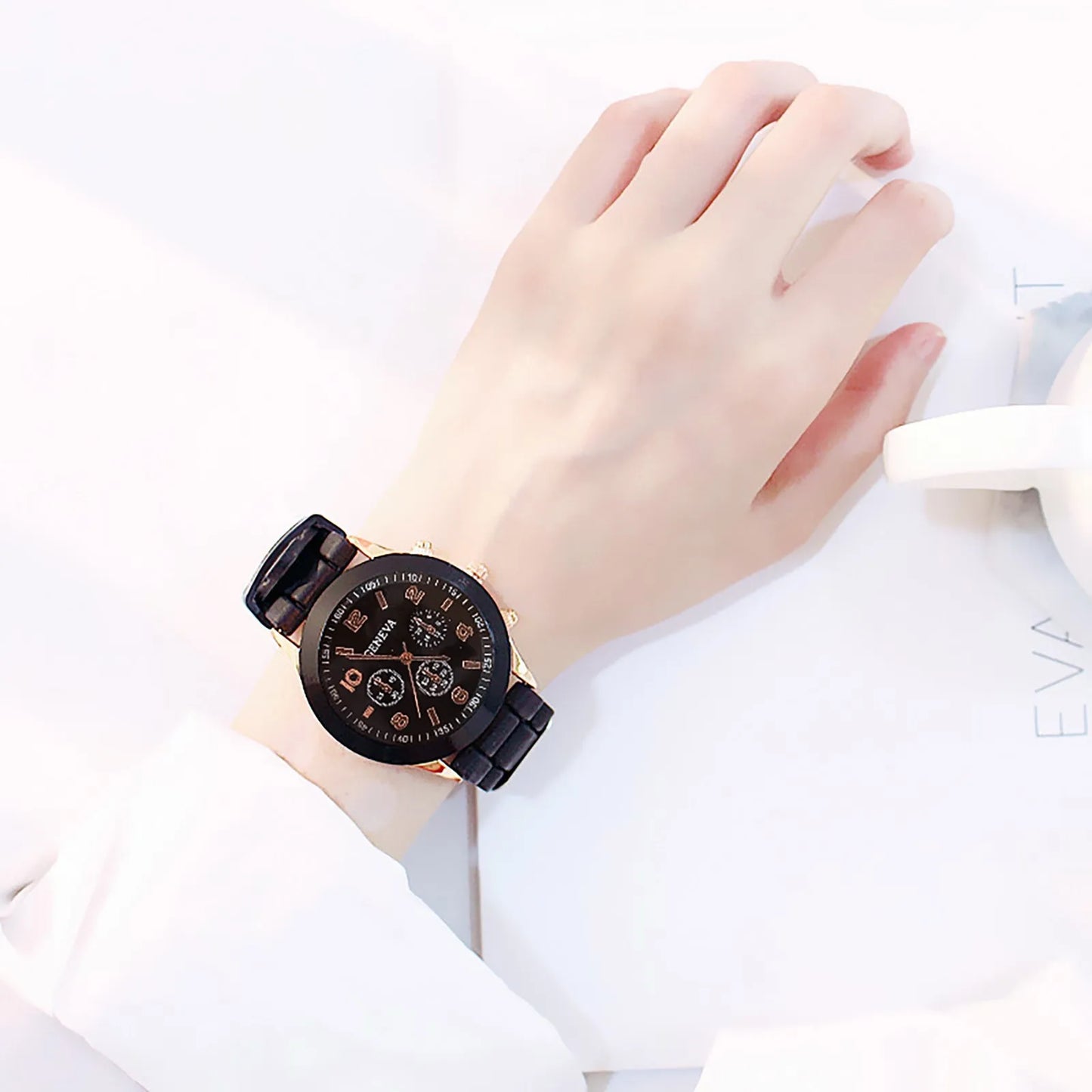 Fashion Women Watches White Silicone Jelly Quartz Watch Ladies Dress Wristwatch Gifts for Girls Relogio Feminino Reloj Mujer