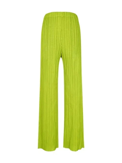 Spring Summer Autumn Women Casual Elegant Ladies Miyake Designer Casual