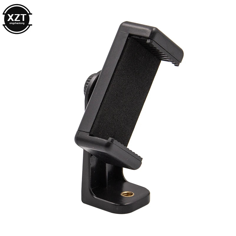 Universal 360 Degree Rotation Mini Lightweight Phone Clip 1/4 Screw Cell Phone