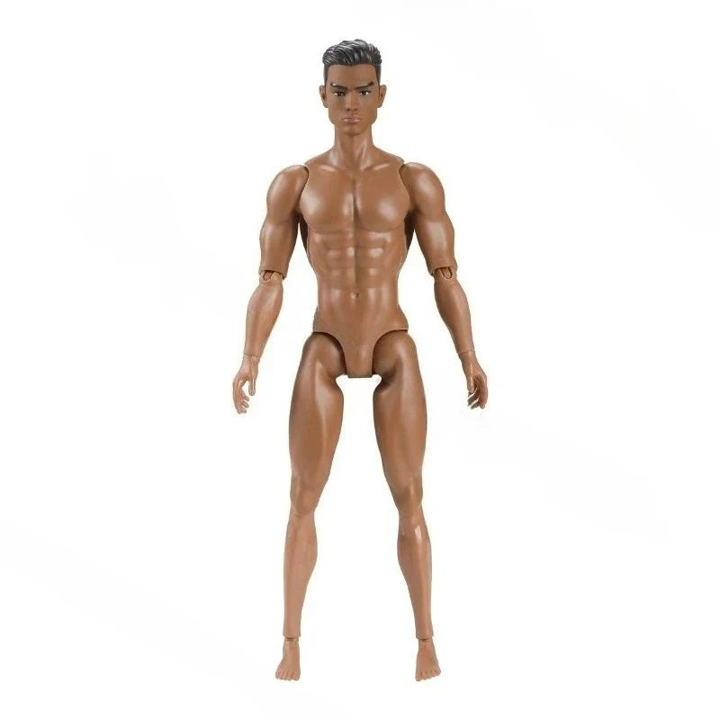 1/6 Male Doll 35cm Height Man Doll White/Normal/Tan Skin Strong Man