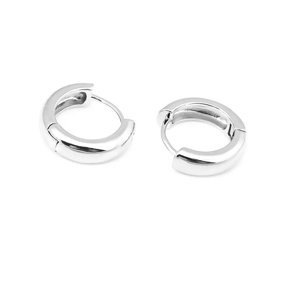 6PCS 14MM 16MM 18MM 23MM 25MM 30MM 18K Gold Color Brass Round Circle Loop Earrings Hoops Jewelry Making Supplies Accessories