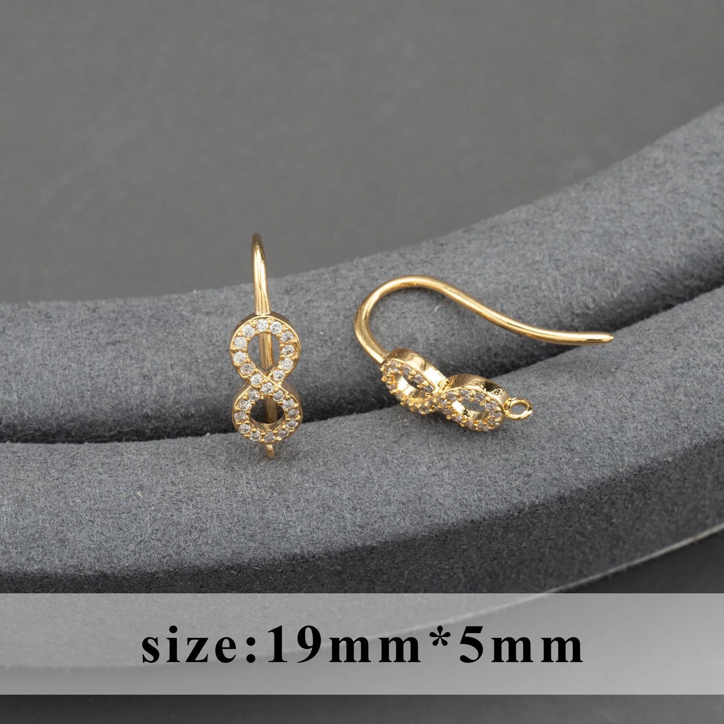 GUFEATHER,20pcs/lot,M800,jewelry accessories,pass REACH,nickel free,18k gold plated,copper,connector,diy earrings,jewelry making