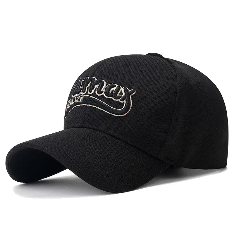 Large Head Circumference High Quality 3D Letter Embroidery Hardtop Baseball Cap Fashion Outdoor Casual Sport Sun Hat Trucker Hat