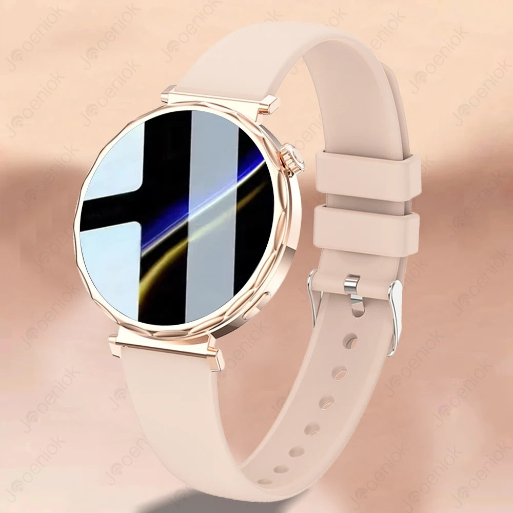 Fashion Women's Smart Watch AMOLED HD Screen Health Monitoring GPS Sports Track Watch Bluetooth Call Smartwatch Android IOS