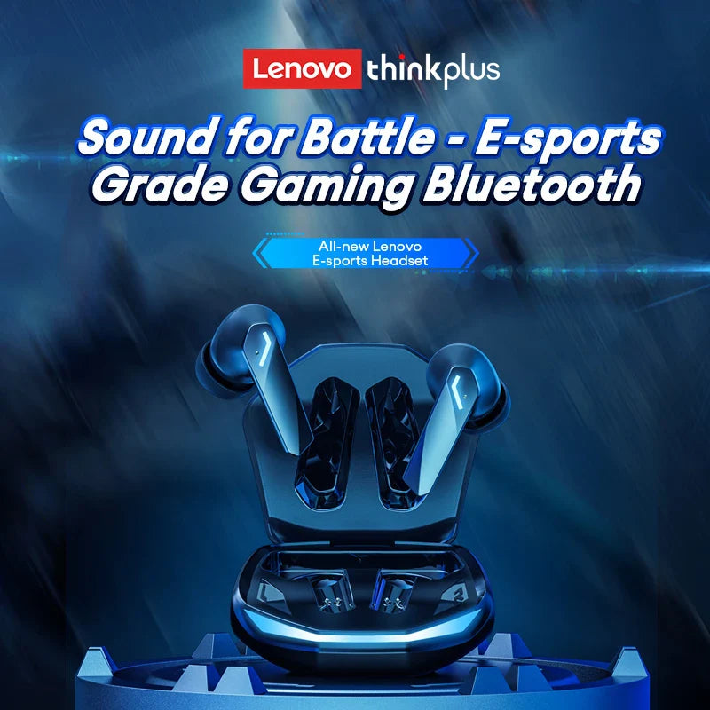 Lenovo GM2 Pro TWS Wireless HIFI Stereo Headset Low Latency Headphones Gaming Music Dual Mode Earbuds Music Sport Headset