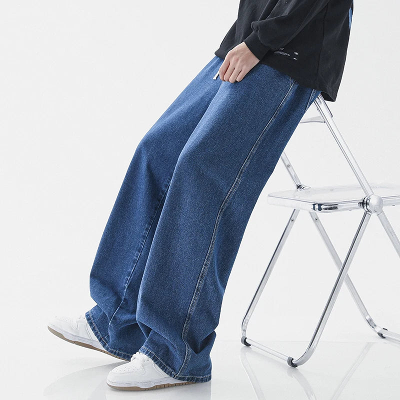 Baggy Jeans Men's Streetwear Harajuku Fashion Casual Wide-leg Trousers