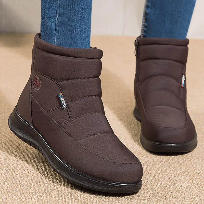 Women Boots Waterproof Snow Boots For Winter Shoes