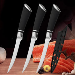 6inch Sharp Chef Slaughtering Fish Meat Cleaver Professional Stainless Steel Boning Knife