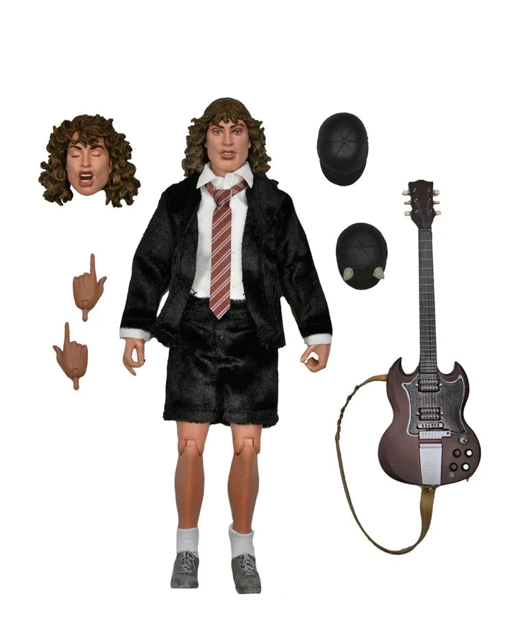 Highway To Hell Angus Young Bon Scott Action Figure Model Toys Collection Joint Movable Christmas Gift Toys For kids