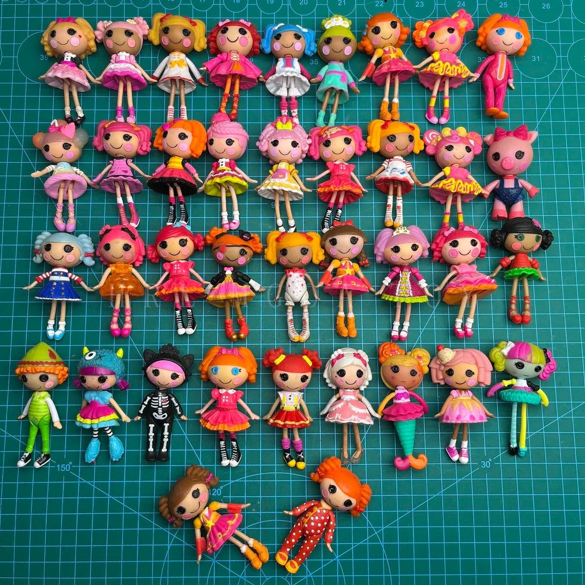 Original 8-10cm Lalaloopsy  Little Sister Multi-style Dolls PVC Girls' Holiday Gift Collection Toys