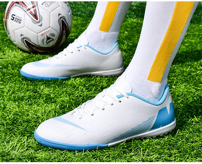 Soccer Shoes Society Grass Indoor Sports Fast Football Field Boots Futsal Non Slip