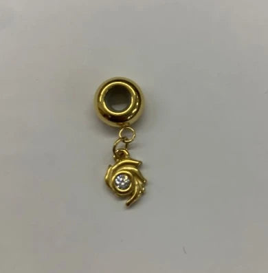 Stainless Steel Heart or Round Pendant Chain Bracelet jewelry