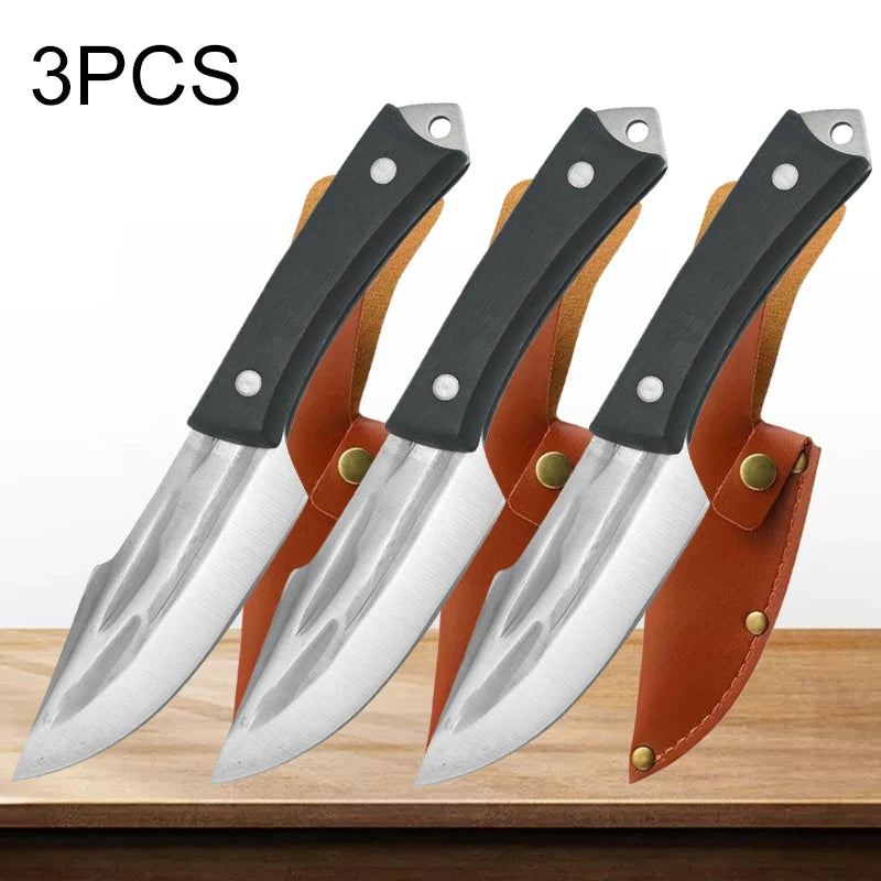 Professional Chef Knives Kitchen Boning Knife Stainless Steel Hand Forged Knife Slicing