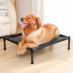 Elevated Bed for Dogs Cat  Folding Pet Camping Bed Cat Dog House Portable Removable