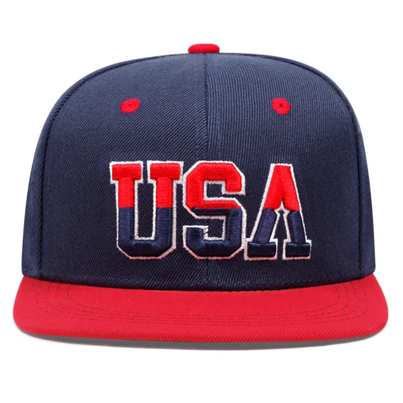 2024 New Fashion Fastball Cap Classic USA Embroidered American Flag Baseball Caps For Men Women Snapback Hat Unisex Hip Hop Hats