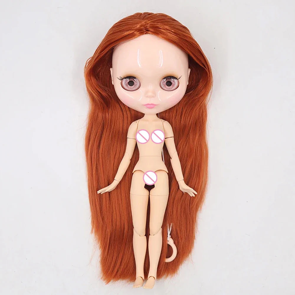 ICY DBS Blyth Doll 19 Joints Body 30CM Doll Matte/Glossy Face Doll with Extra Hands DIY Toy for Girls