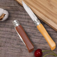 High Hardness Stainless Steel Folding Fruit Knife Household Vegetable Slicing Knife