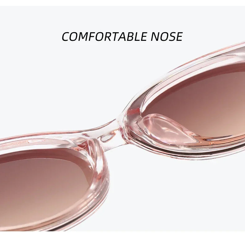 2025 New Fashion Cat Eye Sunglasses Women Men Brand Design Luxury Small Frame Sun Glasses Ladies Eyewears Oculos De Sol UV400