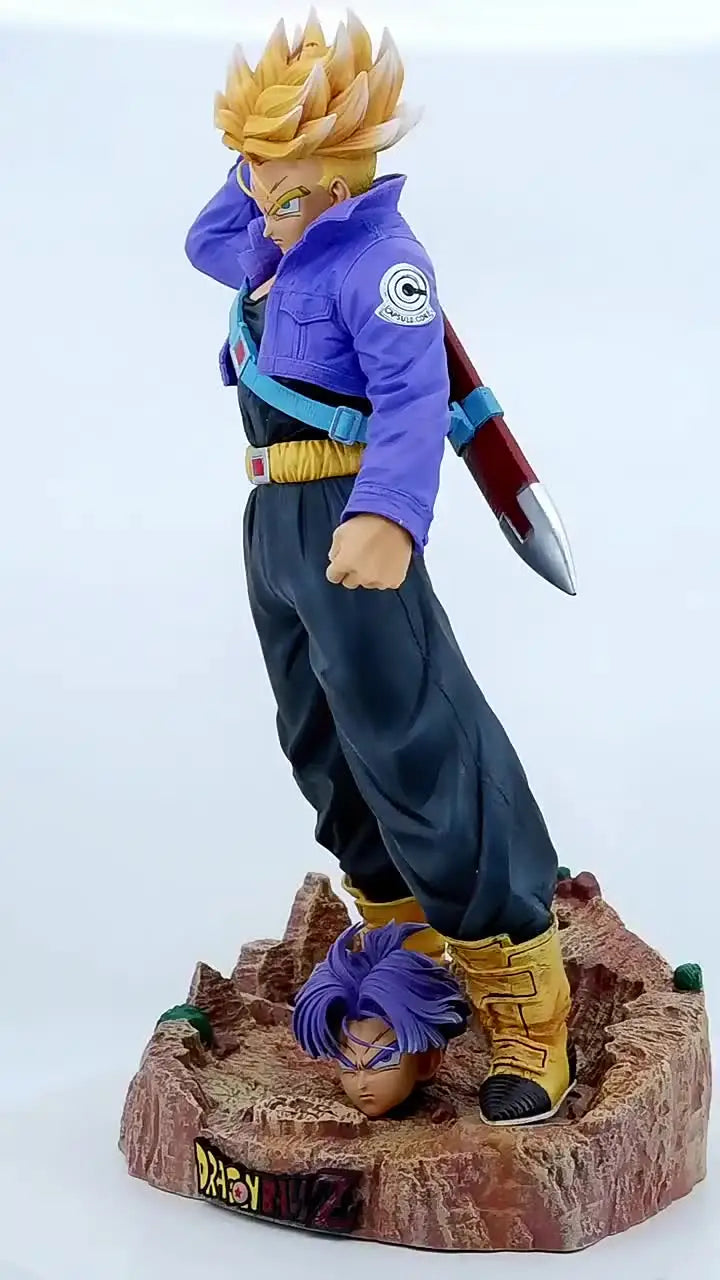 50cm Anime Dragon Ball Z Trunk Figure Dbz Super Saiyan Action Figure Model Doll Decoration Toys Gifts for Children