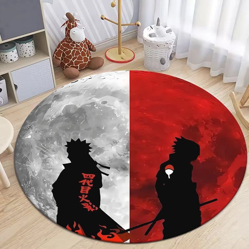 Cartoon HD Printed Round Carpet.soft,Comfortable,exquisite, Living Room,bedroom