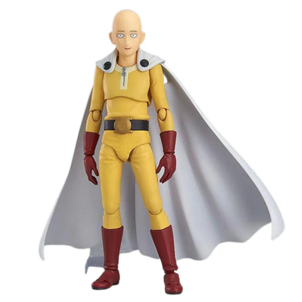 Anime Saitama One Punch Man Figma 310 PVC Action Figure Collectible Model Toys About 14 CM