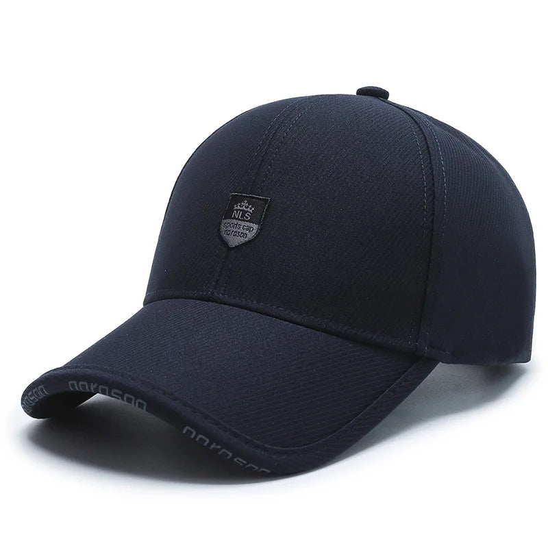 Men Fashion Wild Sunshade Sun Protection Black Baseball Cap For Winter Women Sport Cotton Warm Hats Male Kpop Bone Unisex C35