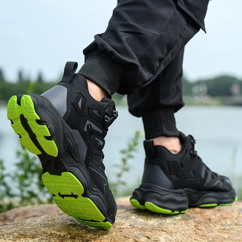 Safety Shoes New Men New Steel Toe Men's Work Shoes Puncture Proof Work Sneaker Male Protective Footwear Work Man Safety Boots