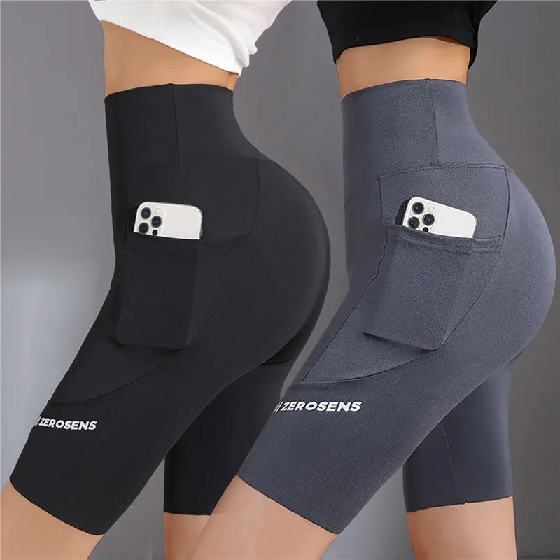 Seamless Leggings With Pocket Women Soft Workout Tights Fitness Outfits Yoga Pants