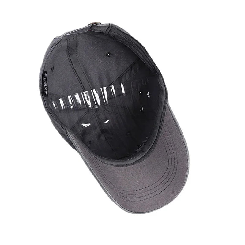 Bad Hair Day Washed Black Baseball Cap female male Snapback Hat