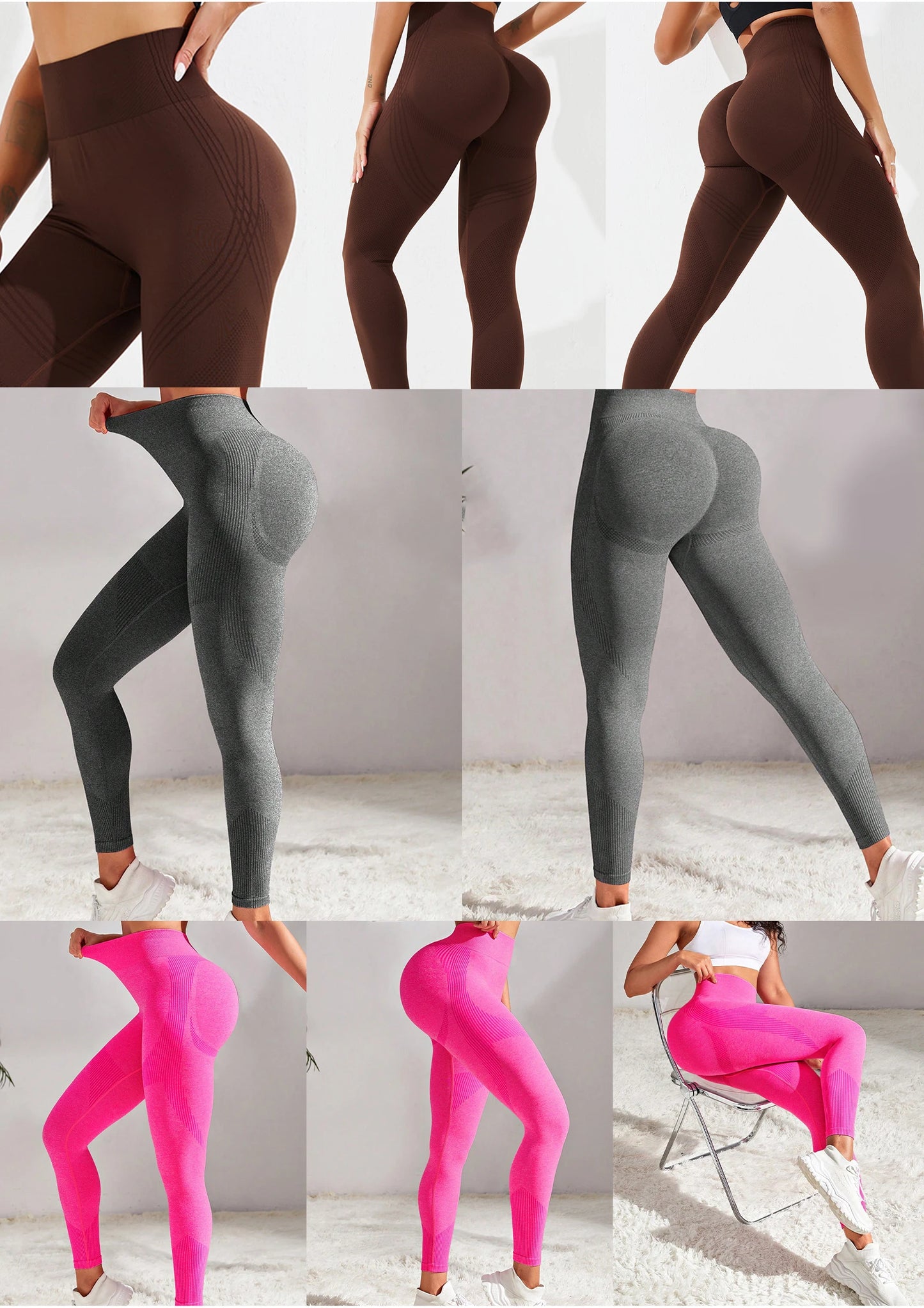 Yoga Leggings Women Fitness Leggings Running Cycling Pants Breathable Sports
