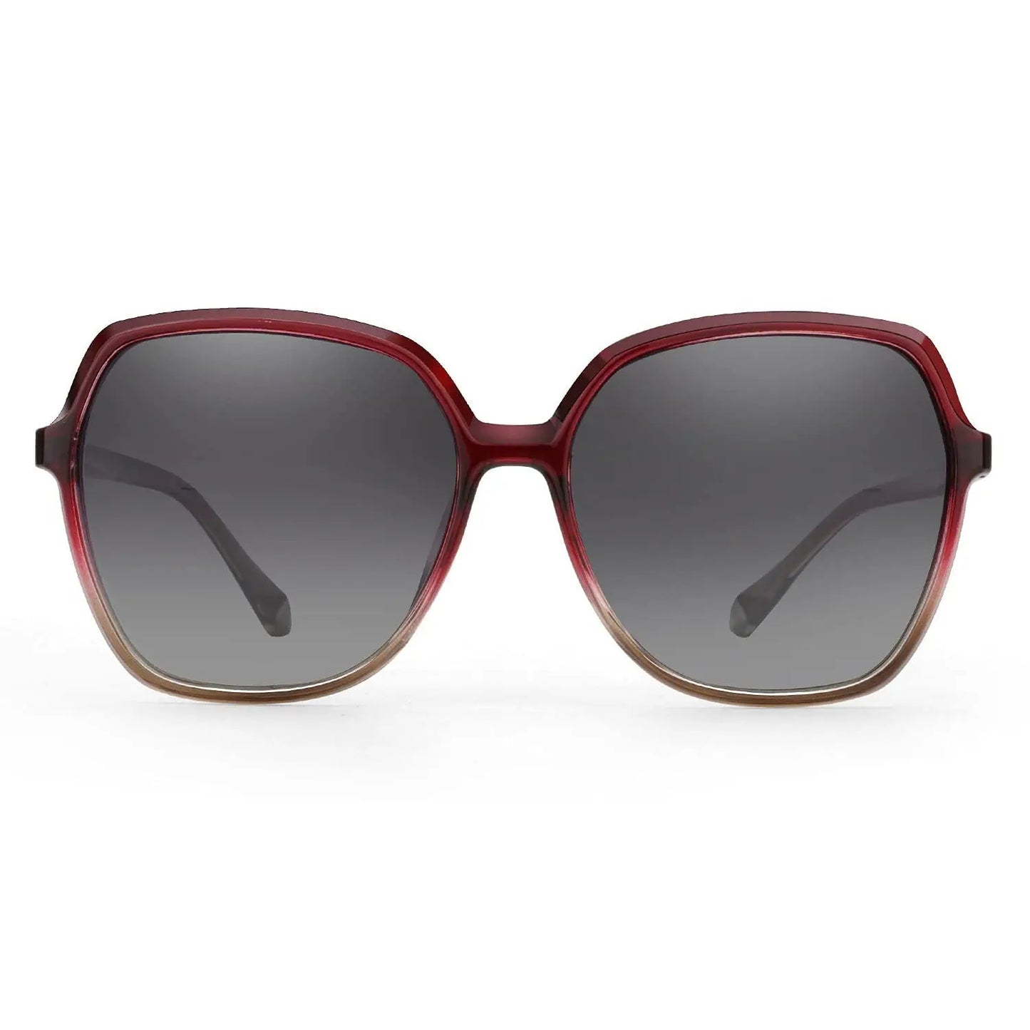 Oversized Polarized Sunglasses for Women Big Square Frame UV400 Sun Glasses Luxury Brand Design Dirving Shades Ladies