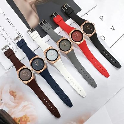 Fashion Watches Women Quartz Watch Sports Silicone Strap Ladies Wristwatches Calendar Clock Gift relogios feminino