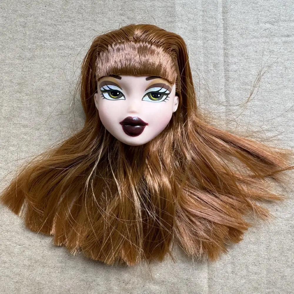 2001 Version Original Brazz Doll Multi-Joints Movable Vintage Rare Face Doll Heads Doll Shoes DIY Toys Accessories