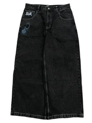 Y2K Jeans: Hip Hop Jeans | baggy Jeans | Black Denim Pants