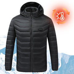 Heated Areas Jackets Unisex Electric USB Heating Clothing Skiing Thermal Clothing