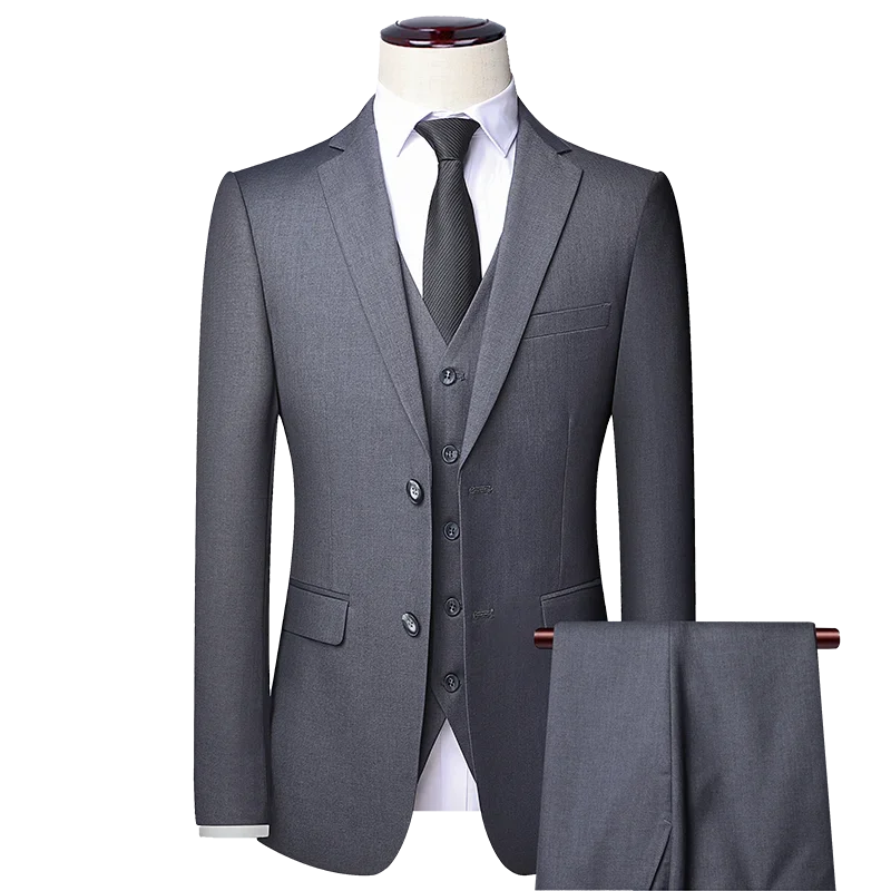 Men's business formal suit 3/2 business suit bridegroom and best man