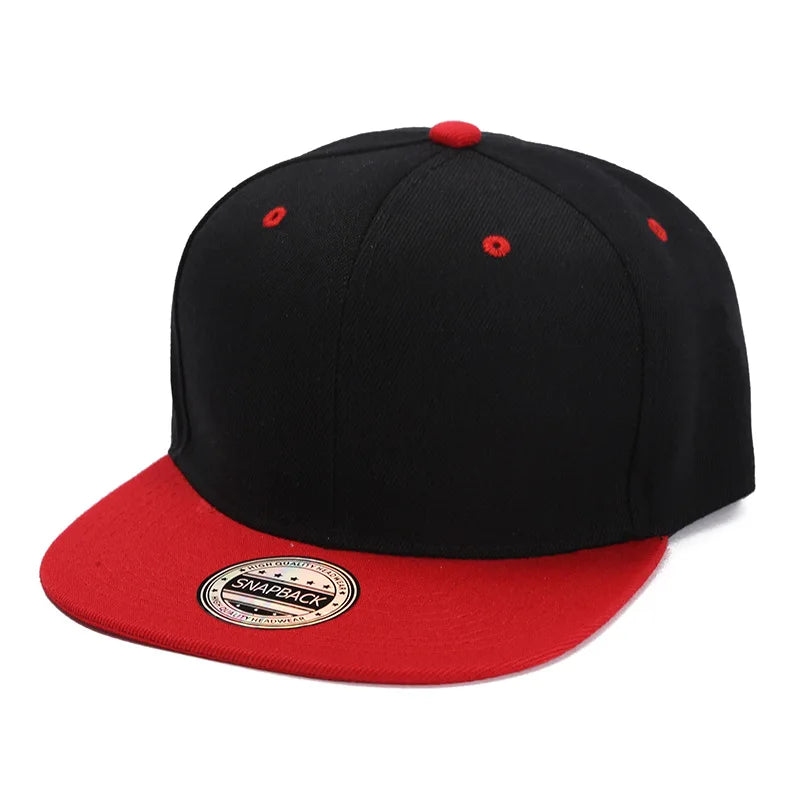 Spring and Summer Baseball Cap Flat Brim Camouflage Fashion Hip Snapback Hat Plain Gorras Bone Blank Caps