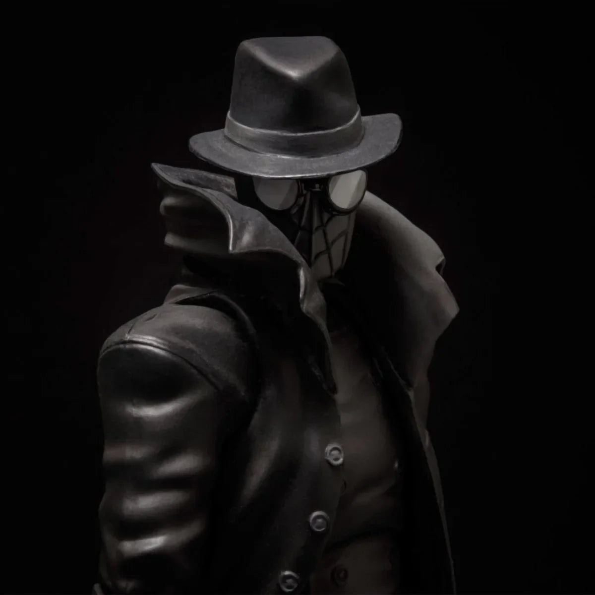 Spider Man Noir Peter Parker Ultimate Black Spider Man Earth-90214 Darkness SHF Toys Action Figure Model Kids Gift