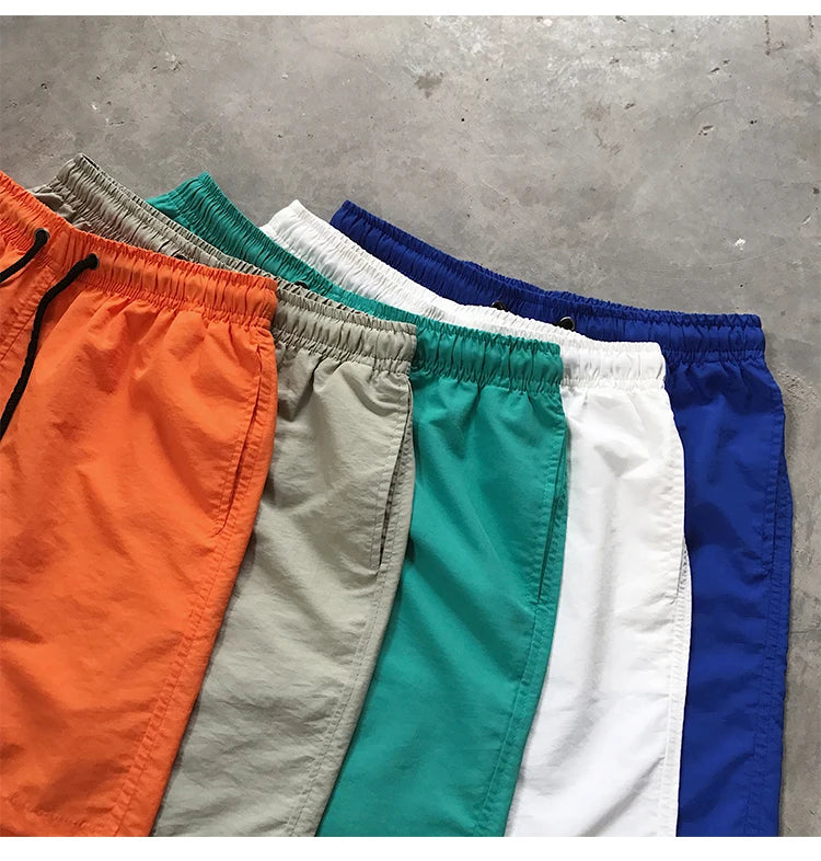 2026 Summer Men's Swimwear Swim Shorts Trunks Beach Board Shorts Swimming Pants Mens Running Sports Surffing Shorts Male M-5XL
