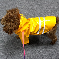 Dog Raincoat Reflective Waterproof Snowproof Pet Coat for Small Puppy Cats Raincoat