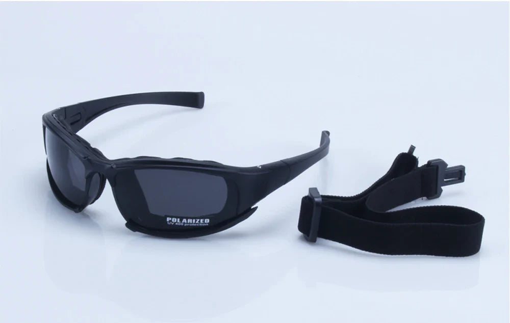 X7 Goggles Men Military polarized Sunglasses Bullet-proof airsoft shooting Gafas smoke lens Motorcycle Cycling Glasses