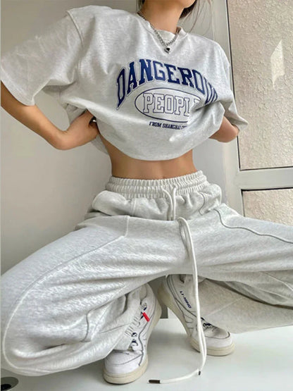 Women Sweatpants Casual Joggers Harajuku Hip Hop Korean Fashion