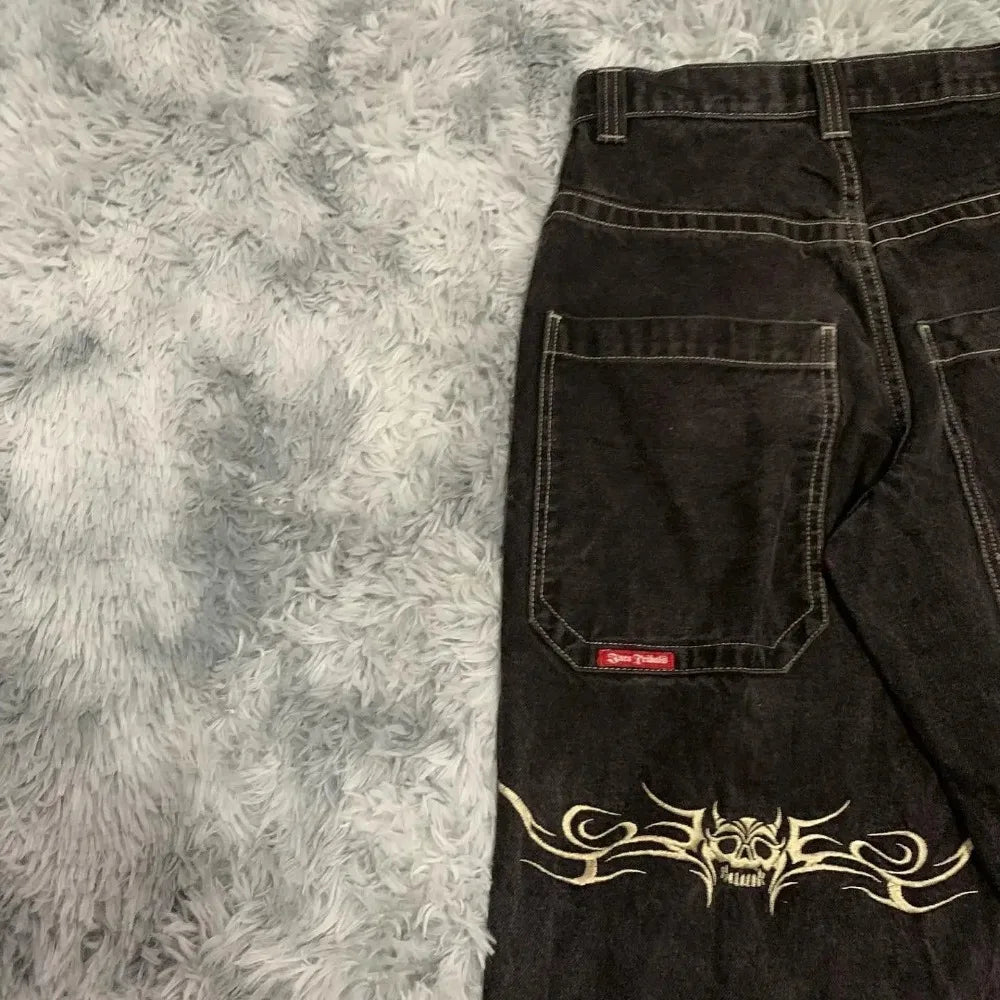 JNCO Jeans for Men: Y2k Hip Hop Baggy Jeans