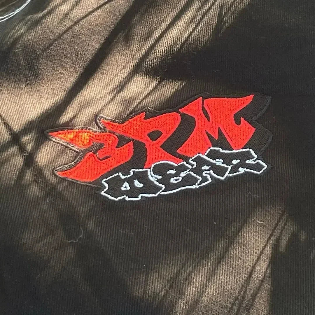 Jeans Letter Embroidery Baggy Jeans Men Women Harajuku High Street Fashion