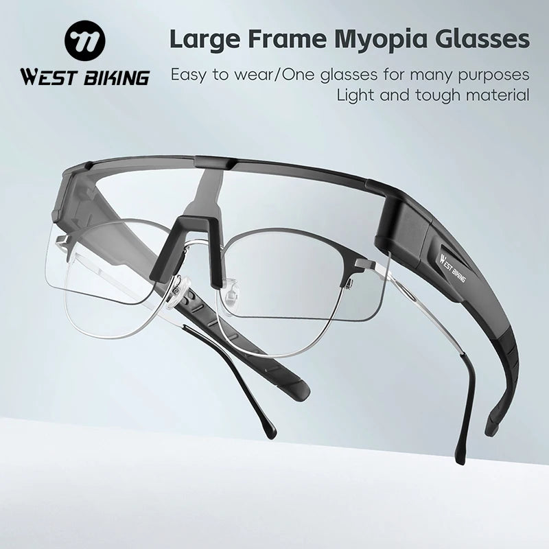Sunglasses Men Photochromic Cycling Fit Over Myopic Glasses Driving