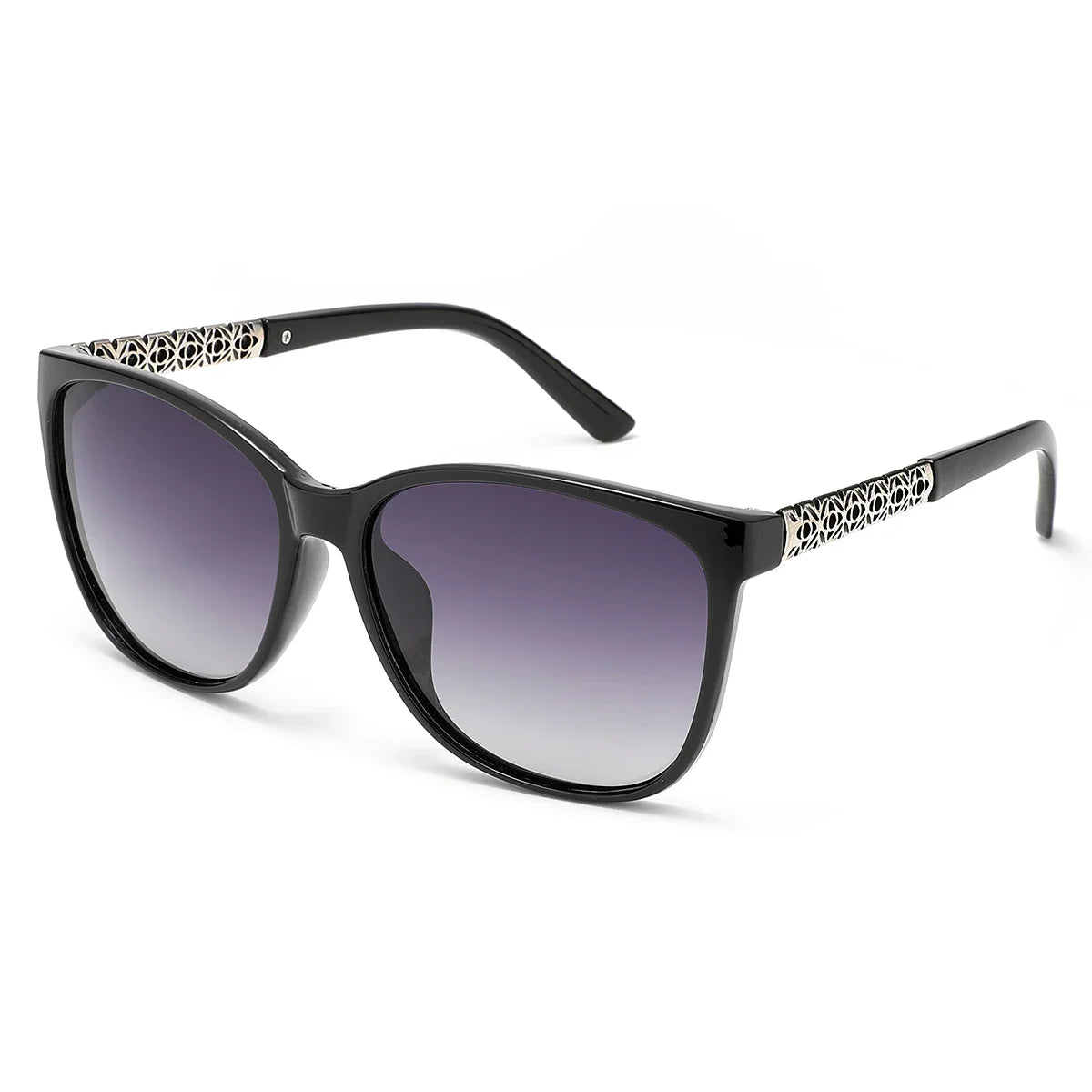 KROKODIL Polarized Sunglasses for Women Fashion Square Sunglasses Unisex Frame UV400 Protection With Boxes Set