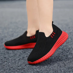 Kids Shoes Boys Running Sport Shoes Children Socks Sneakers Big Girls Breathable