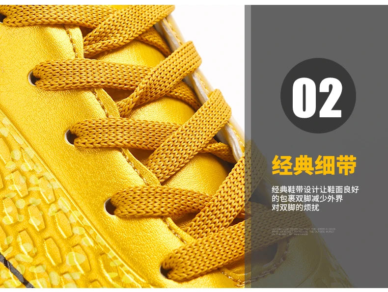 Men's Soccer Shoes Kids Children Low Top Futsal Society Training Football Boots