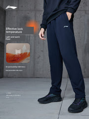 Men's Fall/Winter Running Straight-leg Work Clothing Sweatpants